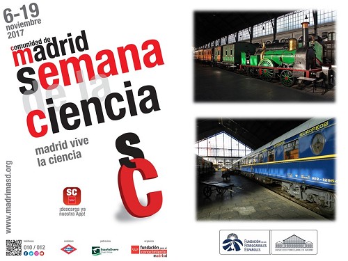 El Museo del Ferrocarril se suma a la Semana de la Ciencia de Madrid
